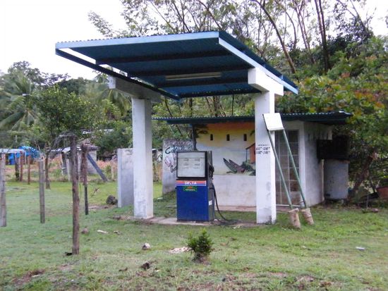Tankstelle in Santa Catalina