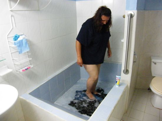 lebende Waschmaschine.... huuuaaaaaa