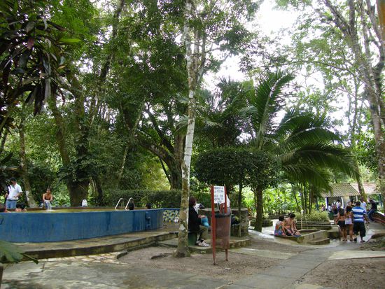 Blick ins Spa ... links das Becken, wo Benita nicht wieder raus wollte