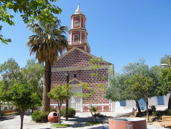 Kirche, gesehen beim Ausflug ...