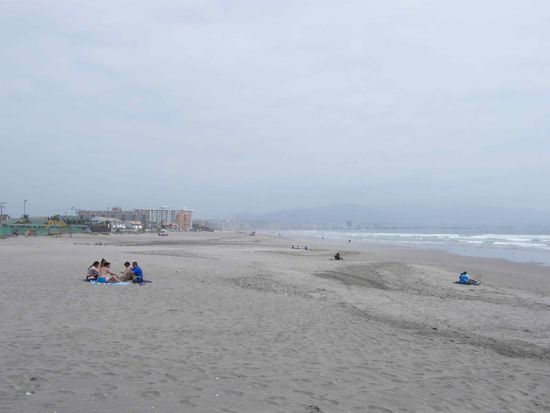 der Strand von La Serena