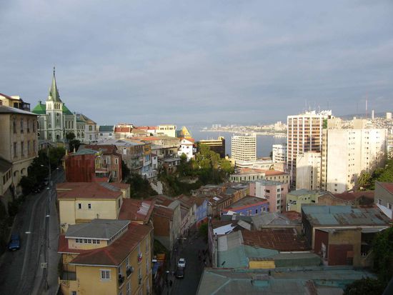 Valparaiso von oben