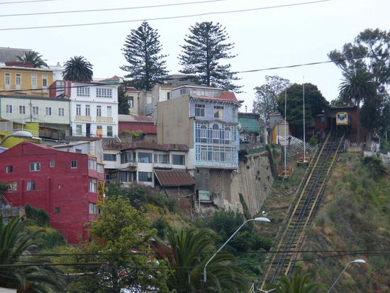 einer der Schrägaufzüge