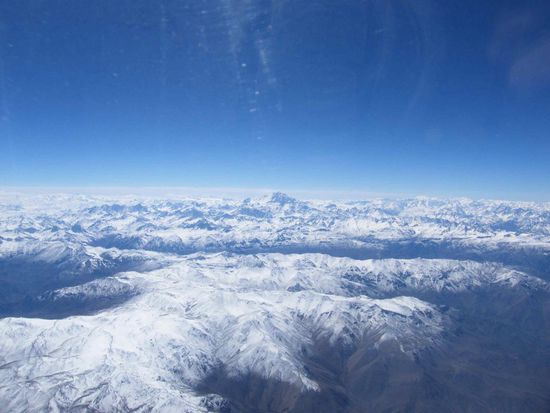 Schnee ... auf den Gipfeln