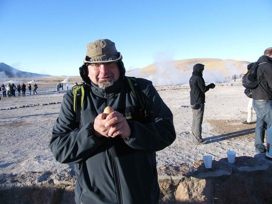 an den gekochten Eiern konnte man sich die Hände wärmen ...