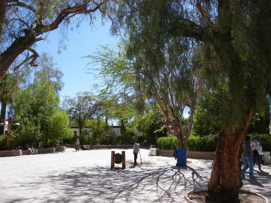 der Park von San Pedro.