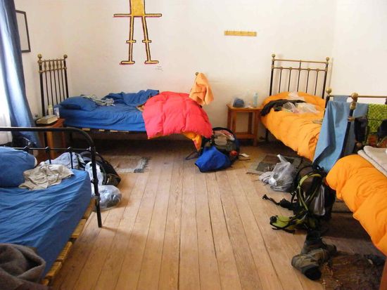 unsere Höhle für die letzten 2 Nächte, die erste war um einiges kleiner.