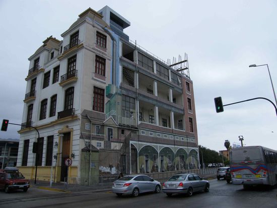 das bemalte Haus ...