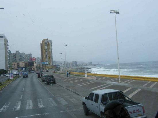 Ausfahrt von Antofagasta