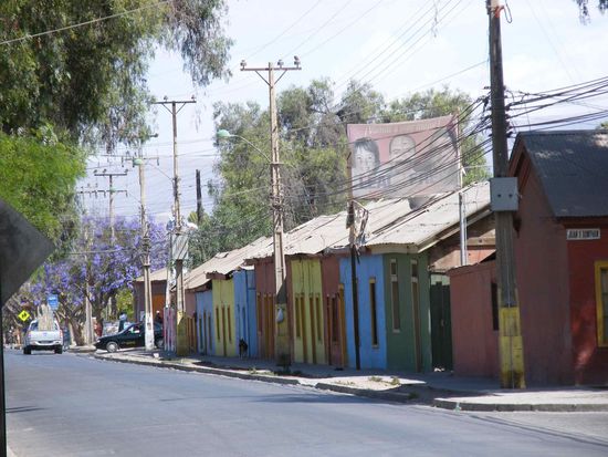 Blick in die Strassen
