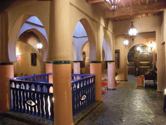 die Kasbah von innen