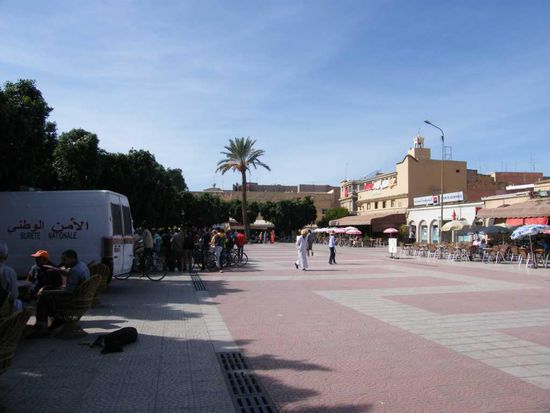 der Marktplatz von Taroudannt