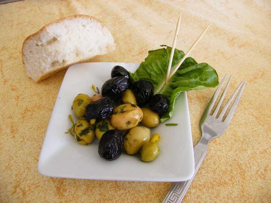 wer genau hinsieht erkennt eine Schnecke ... und irgendwie passt die Gabel zu den Spießern ... oder?