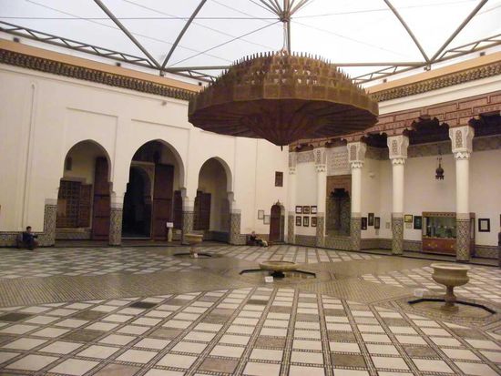 im Museum Ben Youssef ...