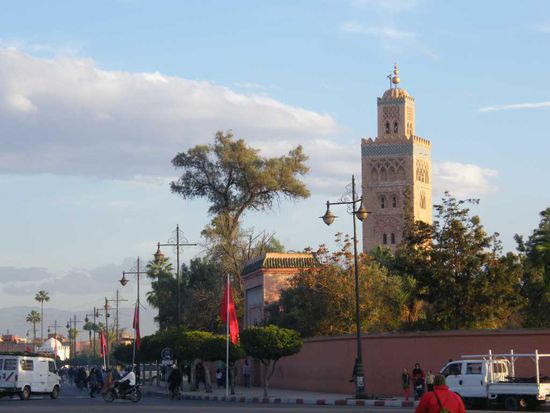 ein letzter Blick auf die Koutiba Moschee