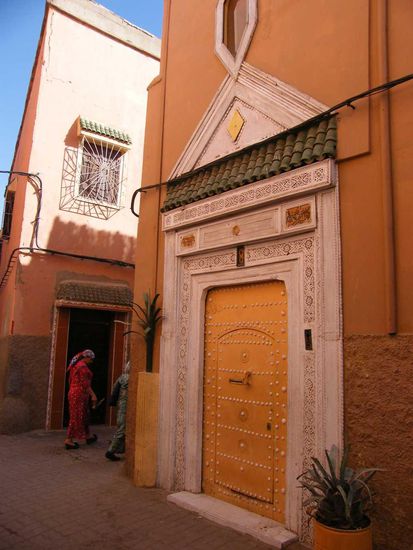 Eingangstür in der Medina