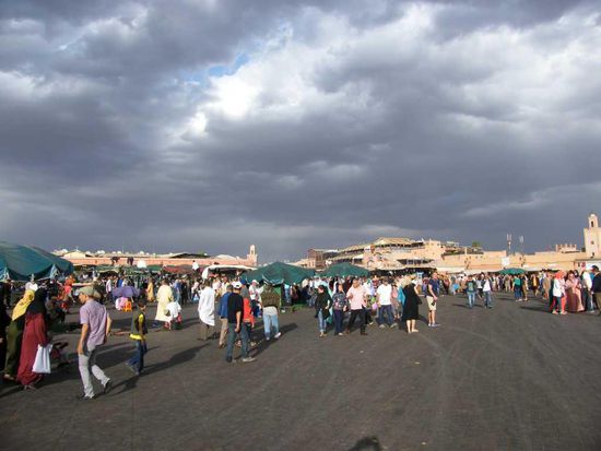 so sah das Wetter heute aus ... und nur noch 25 Grad.