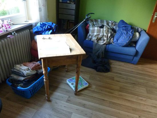 Benita`s Rucksack noch nicht ...