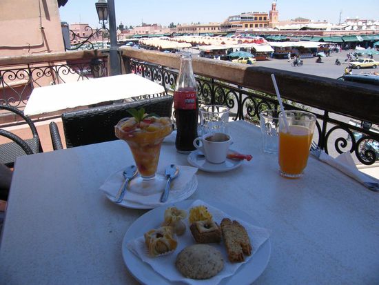 das Mittachessen ... ich sach doch ... voll vegetarisch ...