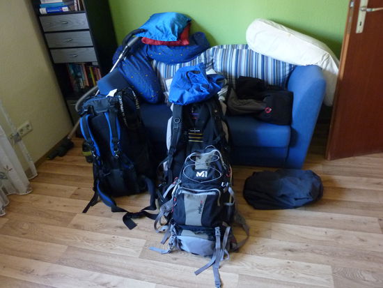  ... auf geht's ... endlich wieder unterwegs ....