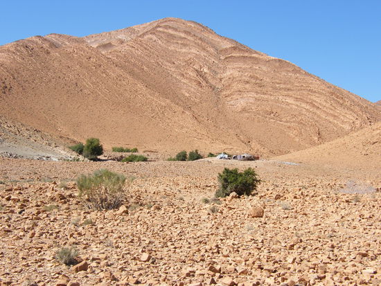 karge Landschaft und doch leben Menschen hier