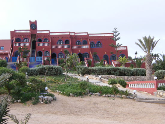 das Hotel La Dunes...