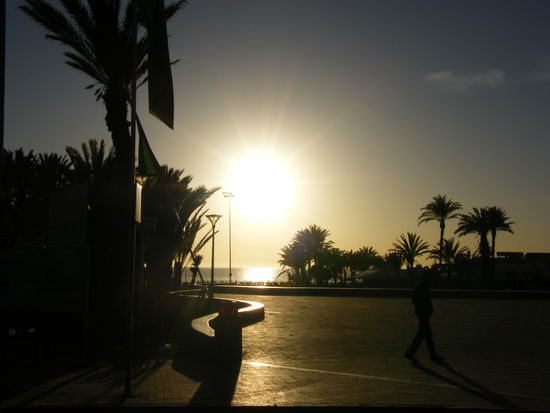 Sonnenuntergang am Meer