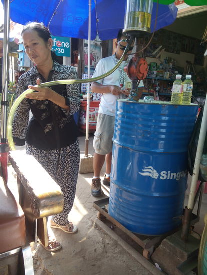 mal nicht an der Flaschentankstelle nachtanken