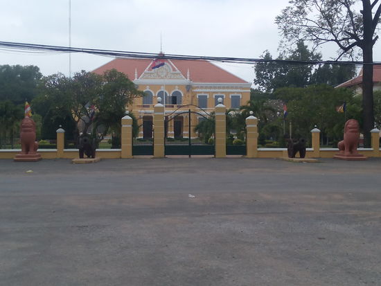 der Gouverneurspalast von Battambang