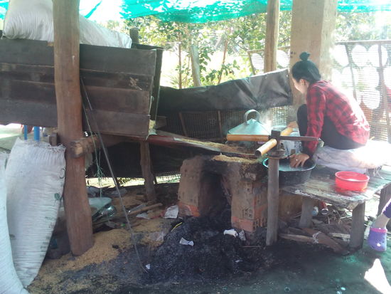 Die Köchin des Reispappier