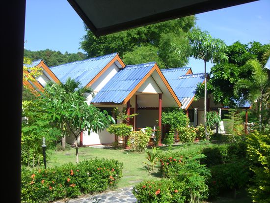 Das Andaman Resort - 
Aussen hui, nachts pfui!