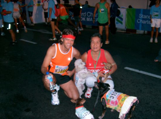 und deswegen war der Wenzel so schnell, weil die Hunde so hinter ihm her waren 