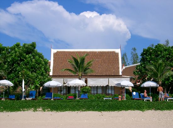 auf dem Strandspaziergang