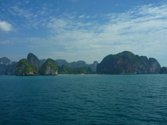 der Eindruck vom Boot aus - WOW