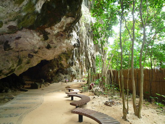 auf dem Weg zum weiteren East Strand