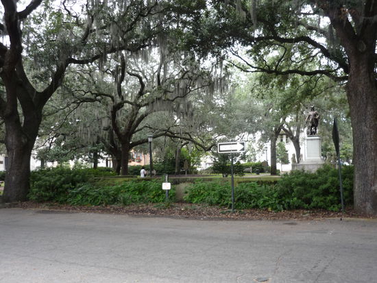 Chippewa Square in Savennah