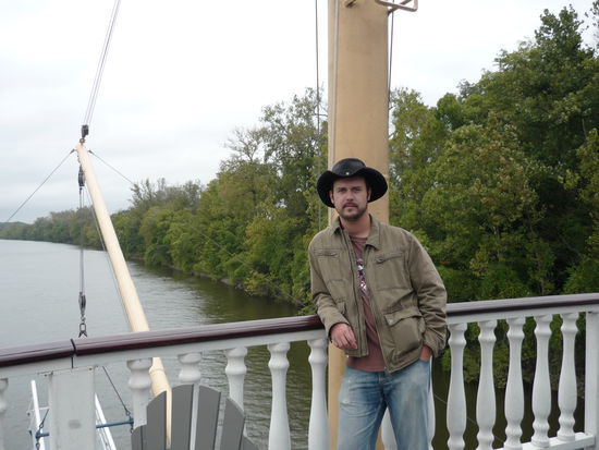 Ich auf der General Jackson