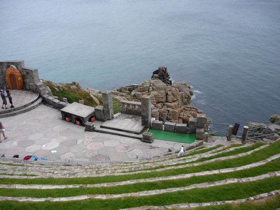 Minack Theatre bildet eine tolle Location