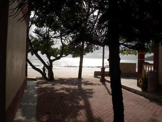 Der Blick von unserem Balkon