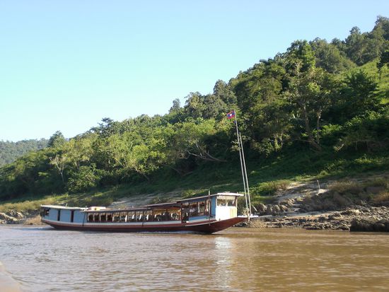 So sah übrigens unser Slowboat aus