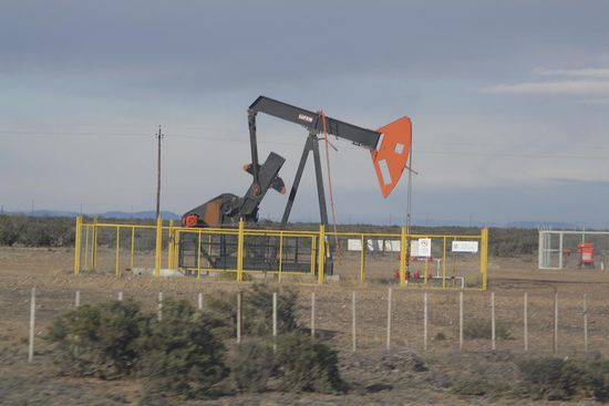 In der Region ist viel Oelfoerderung angesiedelt, ein Zeugniss fuer vormals reichhaltige Flora - unvorstellbar!