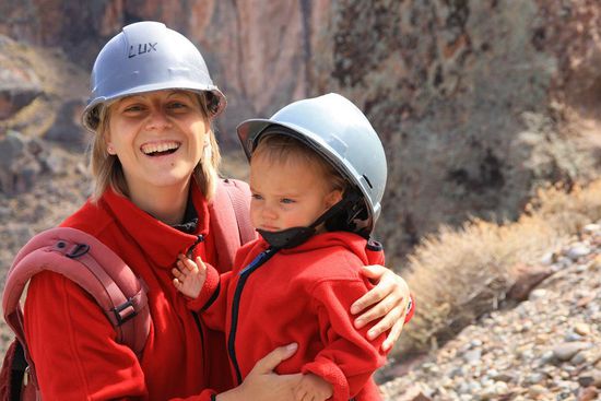 Im Canyon herrscht Helmpflicht!