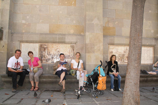 Stadtbummel ist anstrengend