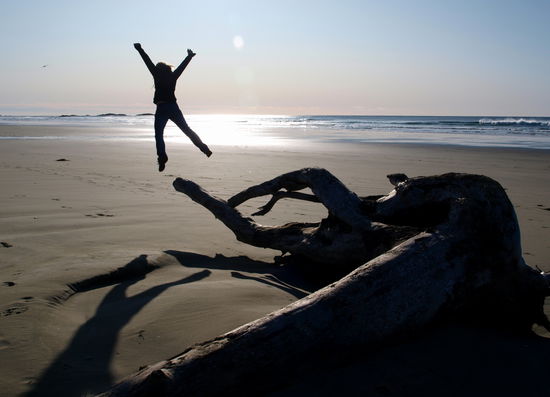 Flugversuche am Long Beach