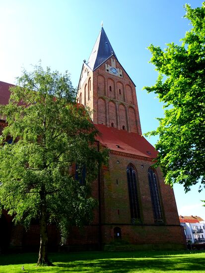 Dicht dabei die St. Marienkirche