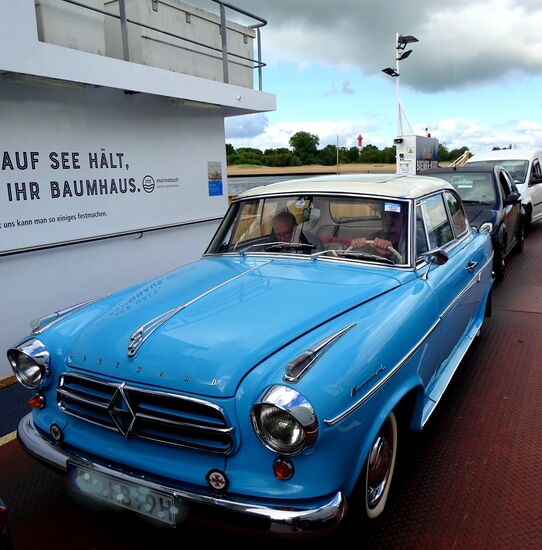 Ein alter Borgward......war bestimmt in unserem Alter?
