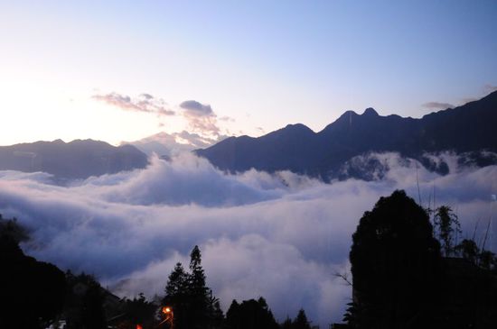 Sonnenaufgang in Sapa