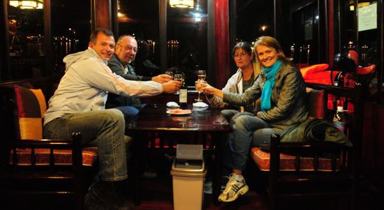 Das war eine lustige und schöne Zeit mit den Beiden!