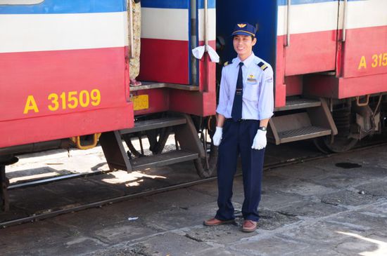 Er hat sich gefreut, dass er fotografiert wurde.