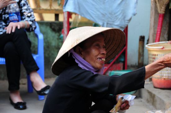 Freude über den Verkauf